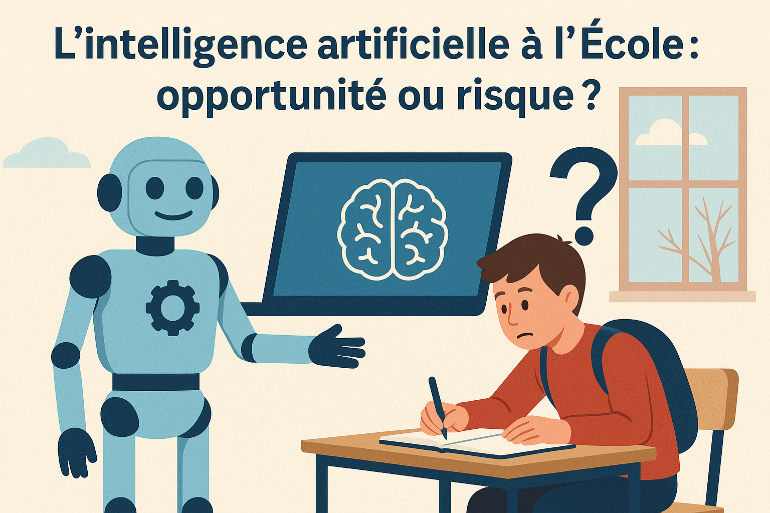 L’intelligence artificielle à l’École : opportunité ou risque ?