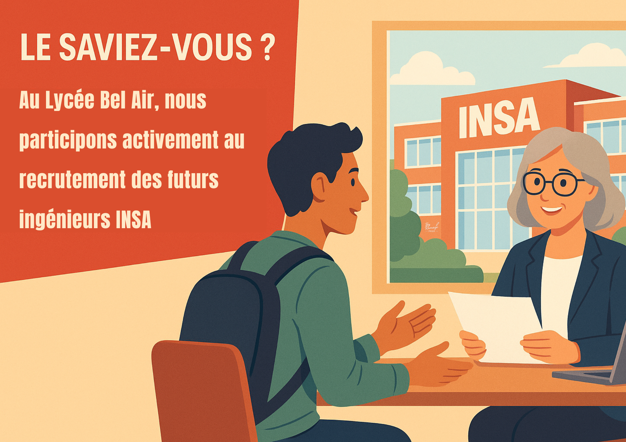 🎓 Lycée Bel Air : un centre d’excellence pour les entretiens INSA