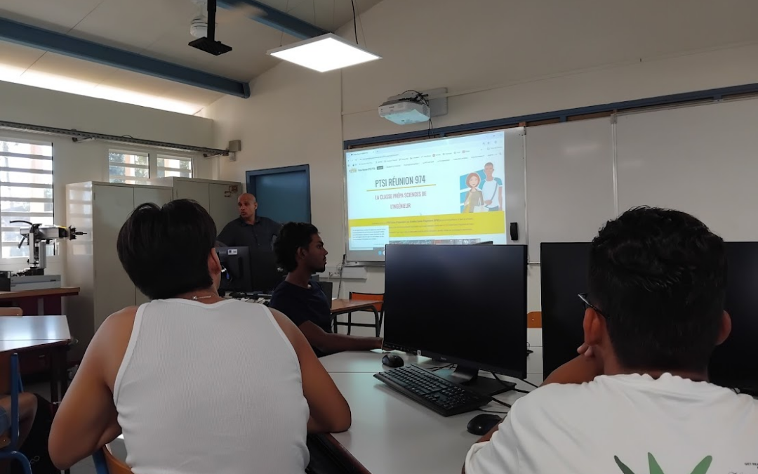 Cordées de la réussite -Immersion en PTSI au Lycée Lislet Geoffroy