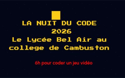 💻 LA NUIT DU CODE : 6 heures non-stop de programmation pour nos lycéens !