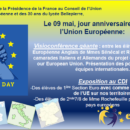 Journée du 09 mai, journée anniversaire de l’UE