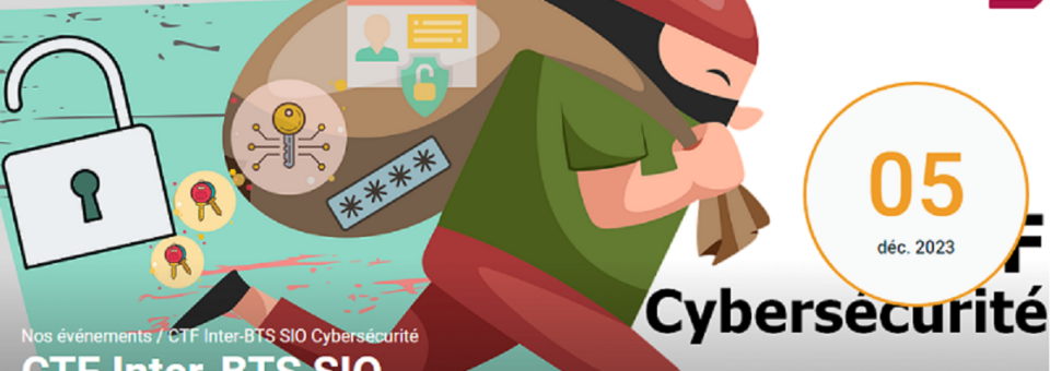 BTS SIO Cybersécurité – Challenge CTF pour les étudiants