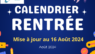 Calendrier de la rentrée scolaire 2024 [Actualisé]