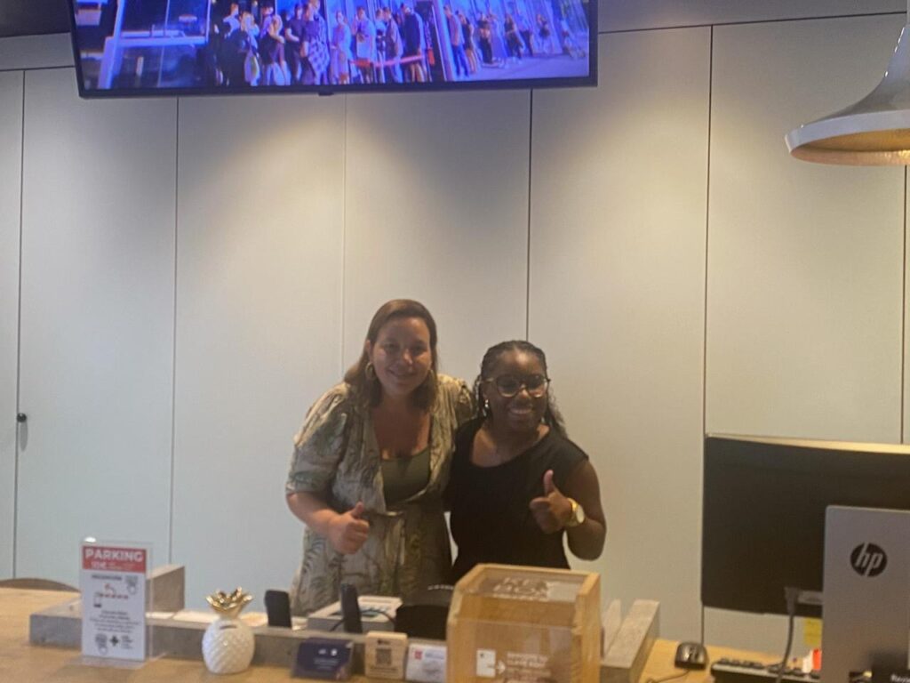 Nassirine et sa tutrice