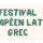 Festival Européen Latin Grec