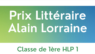 Prix Littéraire Alain Lorraine