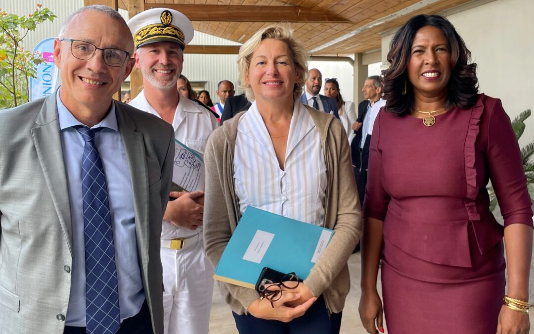 🏛️ Visite ministérielle au Lycée Hôtelier Christian Antou