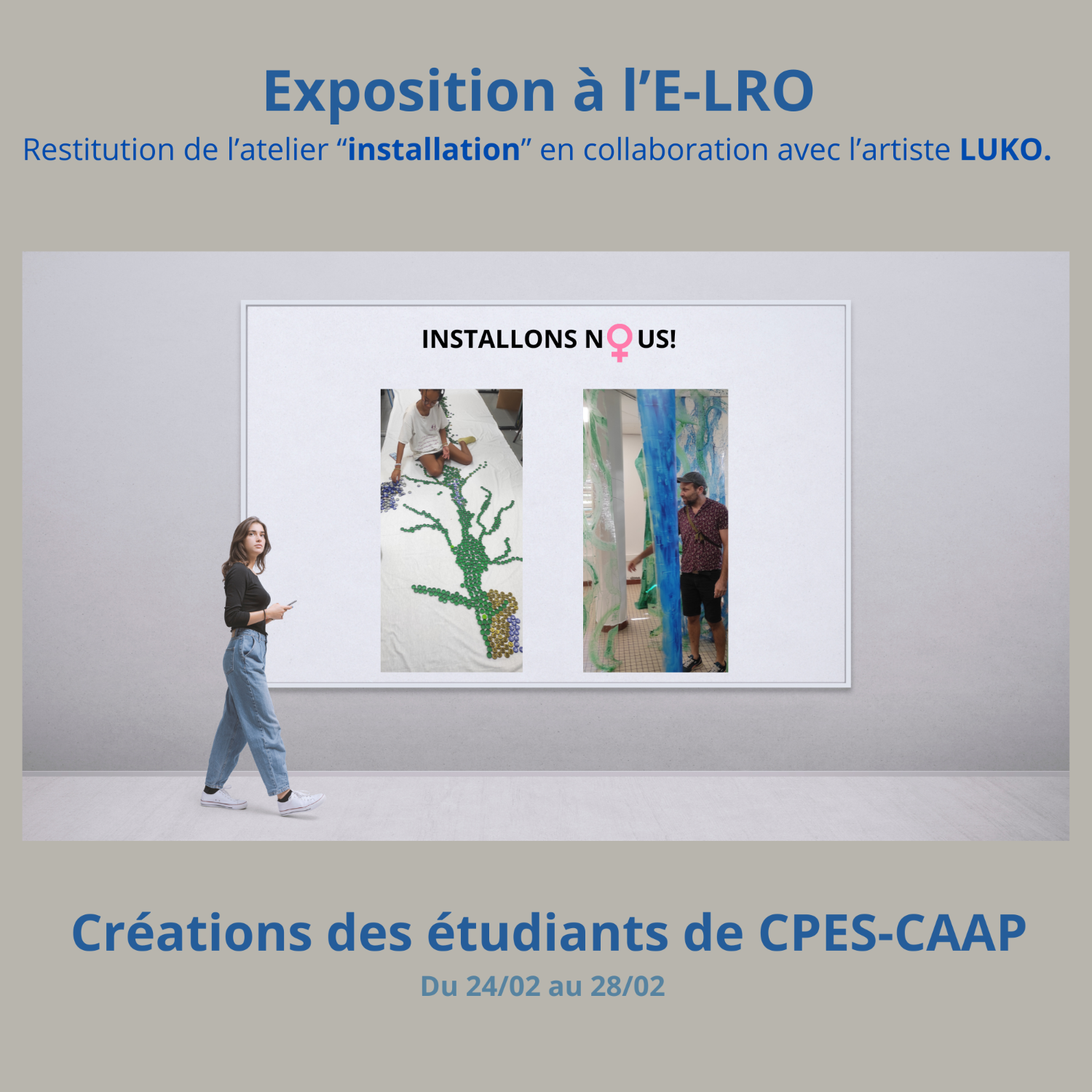 E-LRO: Exposition « Installons nous! »