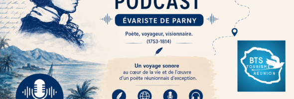 Un podcast pour faire résonner l&rsquo;histoire d&rsquo;Évariste de Parny