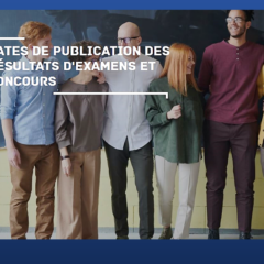 Calendrier et accès aux résultats des examens 2026