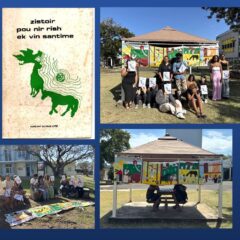 Un tapis-conte au lycée pour un Rakont’Art n°1
