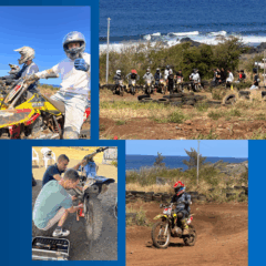 Les BTS Méca Moto font leur show à Saint-Leu