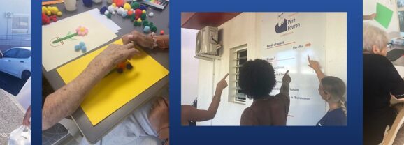 « Trois ateliers, un projet, mille sourires » : la Terminale AGOrA 1 à l’EHPAD de la Ravine Blanche