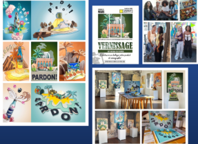 Marchandisage visuel : des sets design en papier pour la marque péi PARDON !
