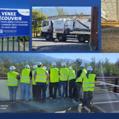 Visite de la station d&rsquo;épuration de l’Étang-Salé