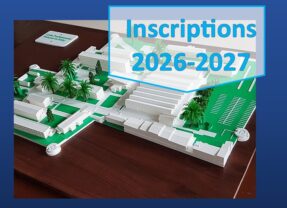 Inscriptions 2026-2027