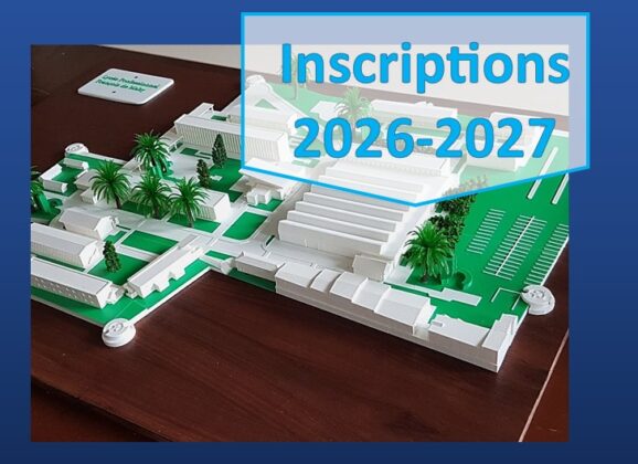Inscriptions 2026-2027