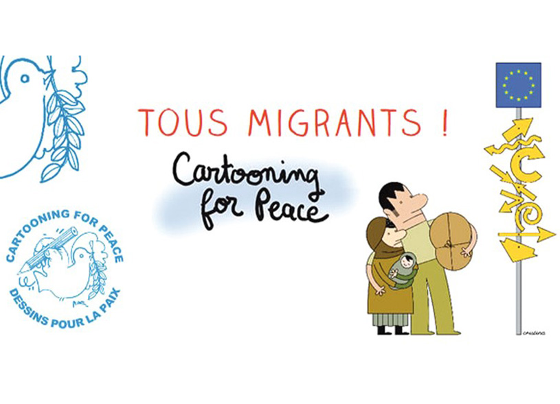 Exposition « Tous migrants! » – CDI – LP Isnelle Amelin
