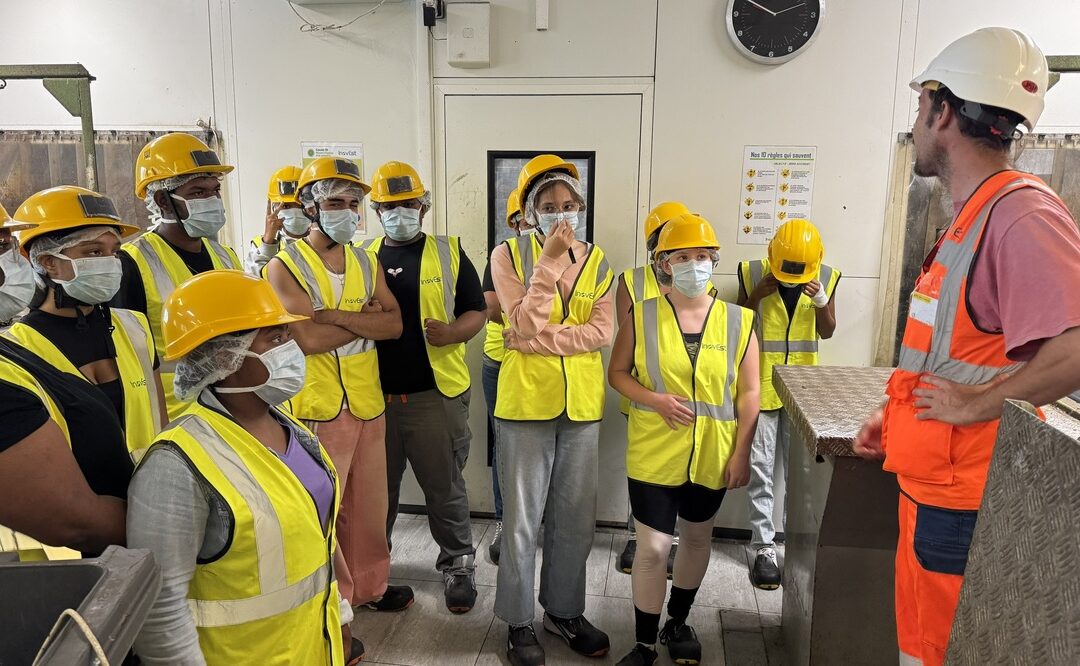 Les eco-delegues du lycee isnelle amelin a la decouverte d’INOVEST