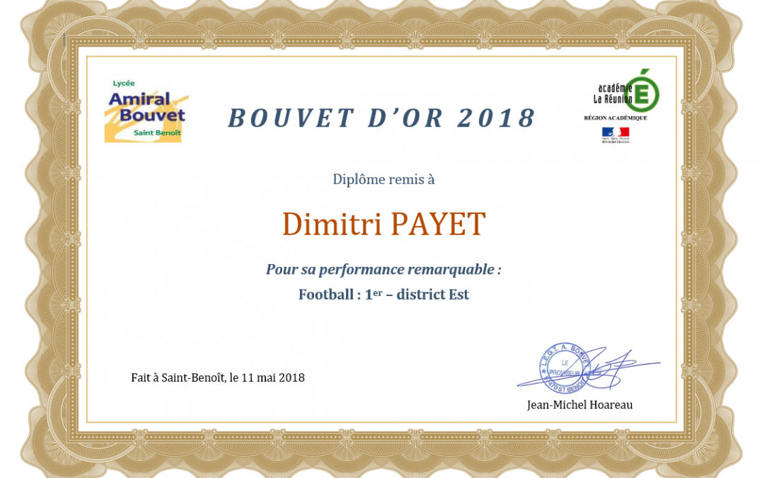 1ère soirée des « Bouvet d&rsquo;Or »