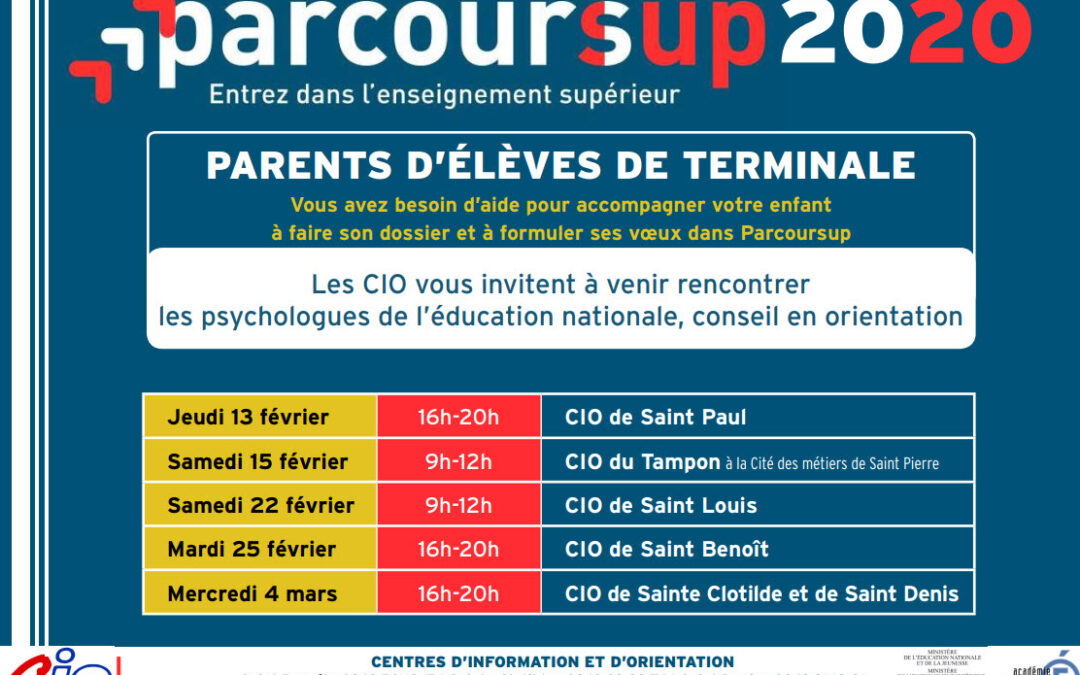 Parcoursup 2020