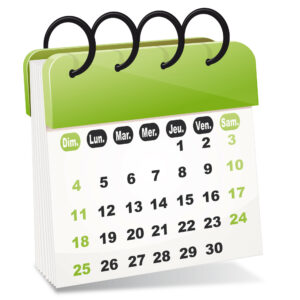 Calendrier de fin d&rsquo;année scolaire