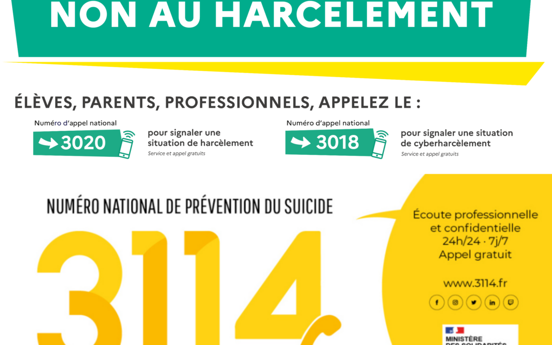 Les numéros verts gratuits !
