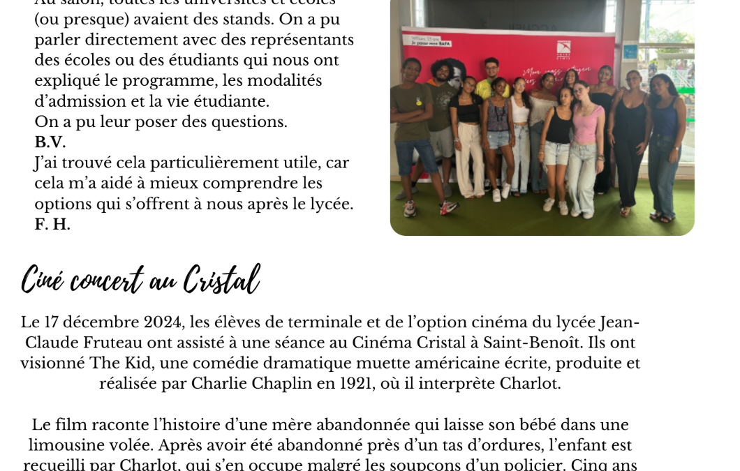 Le journal : « le petit LAB »