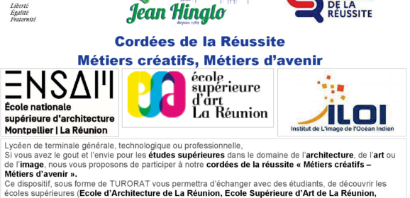 Cordée de la réussite « Métiers créatifs, métiers d&rsquo;avenir » – 2025/2026