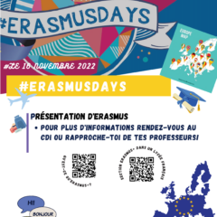 #Erasmusday le 16 novembre 2022 au lycée