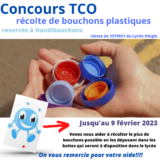 Concours TCO – collecte de bouchons plastiques