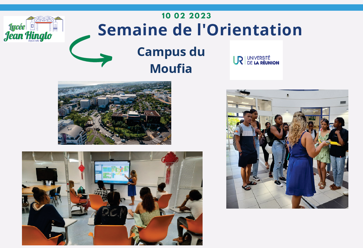 Semaine de l’orientation : immersion à l’Université de Saint-Denis