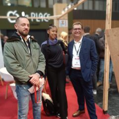 Une visite inspirante au Salon Batimat pour la lauréate du Trophée Cobaty Jeunes 2024