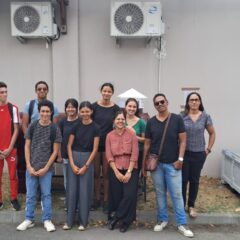 Mise en place du composteur de biodéchets au lycée