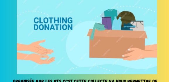 Projet solidaire BTS CCST : Collecte de vêtements