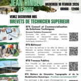 Portes Ouvertes BTS – 18 février 2026