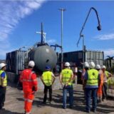 Les étudiants de BTS TP 2 découvrent une centrale d&rsquo;enrobés