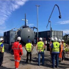 Les étudiants de BTS TP 2 découvrent une centrale d&rsquo;enrobés