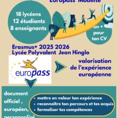 ERASMUS + : des parcours européens récompensés !