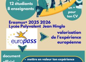 ERASMUS + : des parcours européens récompensés !