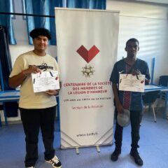 Prix Légion d&rsquo;Honneur « Mérite et Talent » 2026 : deux élèves du lycée Jean Hinglo distingués