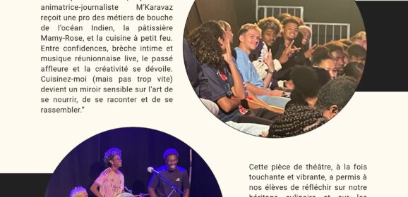 Les internes au Théâtre sous les arbres – « Cuisinez-moi (mais pas trop vite) »