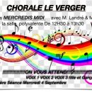 2019 Chorale Le verger