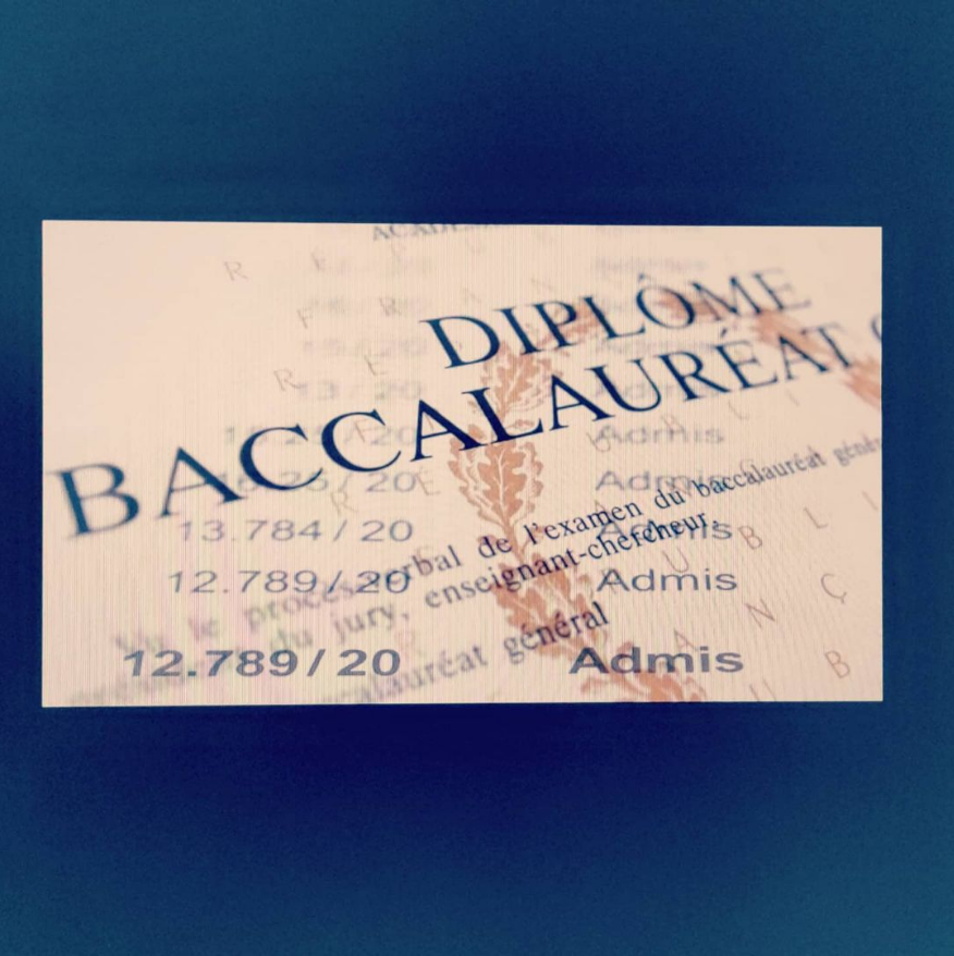 Bac 2022: remise du diplôme