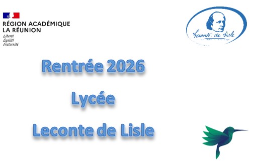 Rentrée 2026-2027
