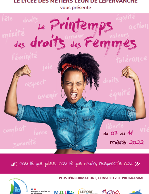 Semaine du Printemps des Droits des Femmes : EXPO PHOTOS CHANCEGAL au lycée Lépervanche !