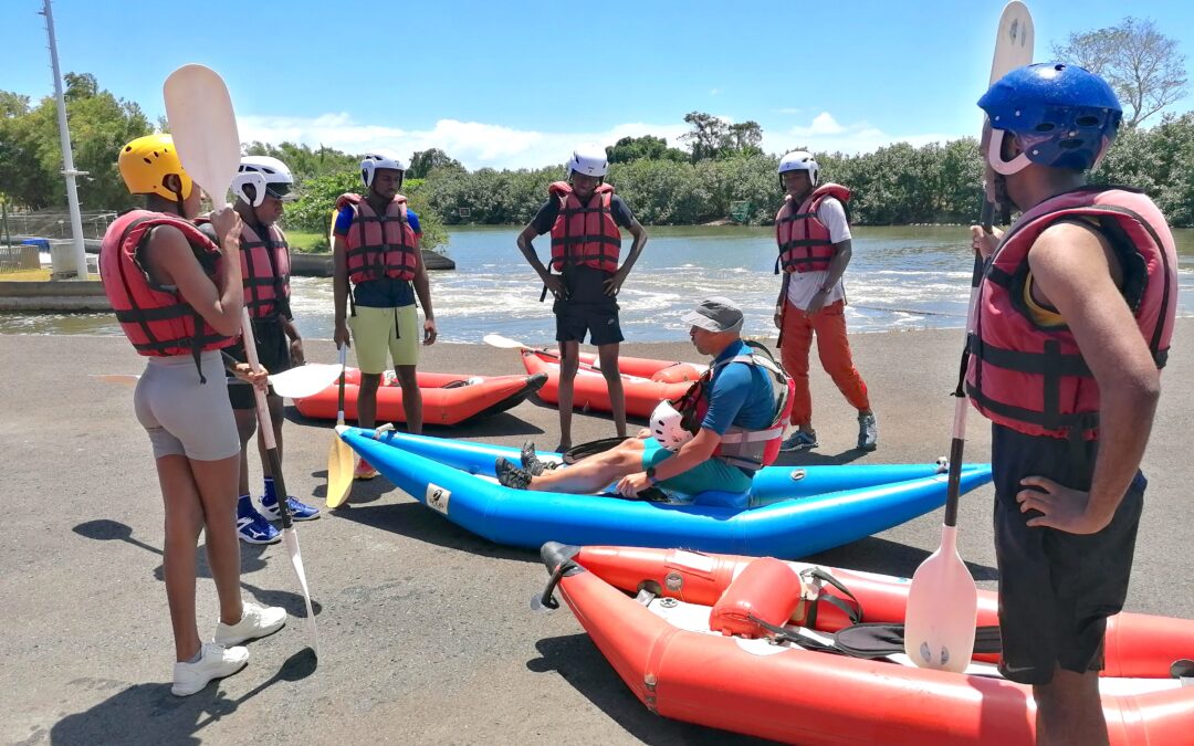 Kayac et rafting pour les 2 classes de BTS CCST