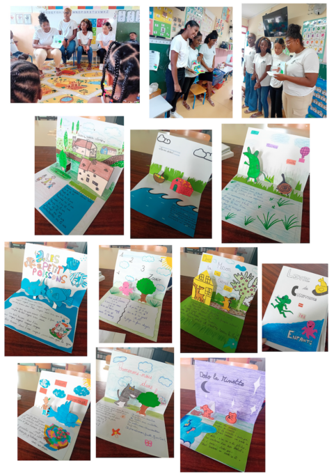 Le chef d’oeuvre AEPE présenté en maternelle | Lycée Professionnel Léon