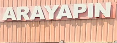 IMMERSION AU GARAGE ARAYAPIN