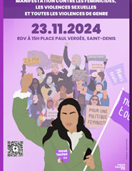 25 novembre :  journée internationale de lutte contre les violences faites aux femmes